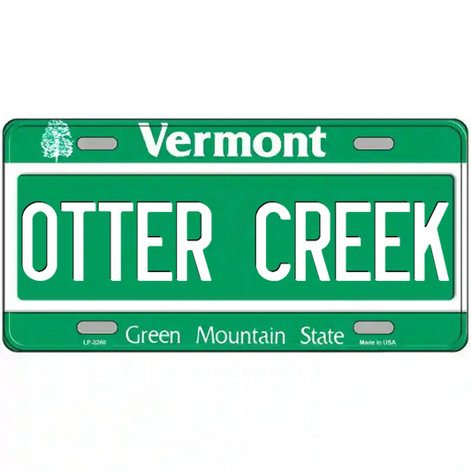 Otter Creek Vermont Metal Sign