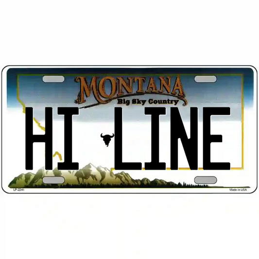 Hi-Line Montana Metal Sign