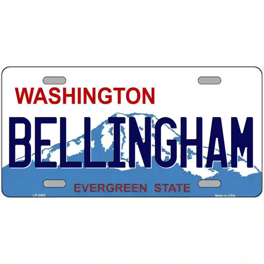 Bellingham Washington Metal Sign