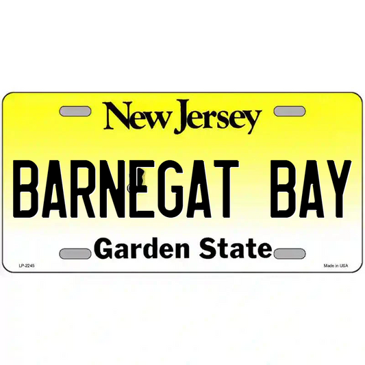 Barnegat Bay New Jersey Metal Sign