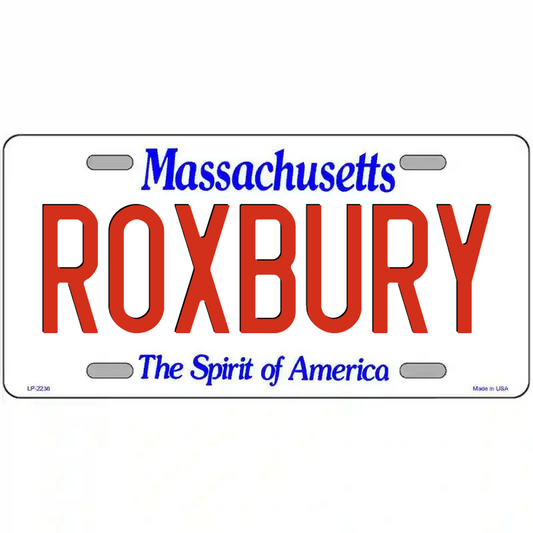 Roxbury Massachusetts Metal Sign