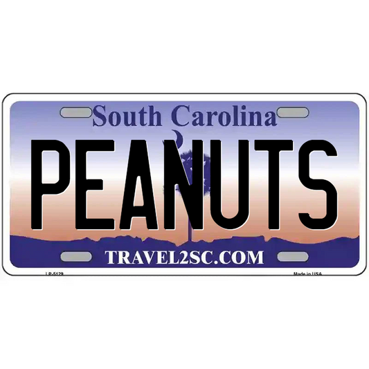 Peanuts South Carolina Metal Sign