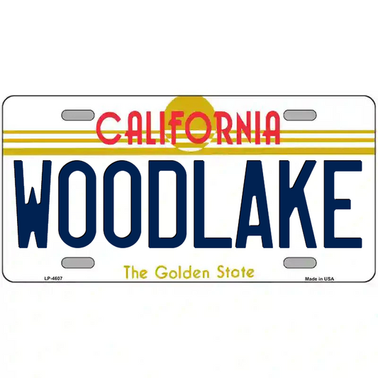 Woodlake California Metal Sign