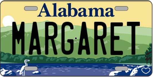 Margaret Alabama Metal Sign