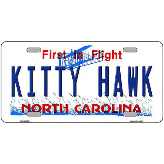 Kitty Hawk North Carolina Metal Sign