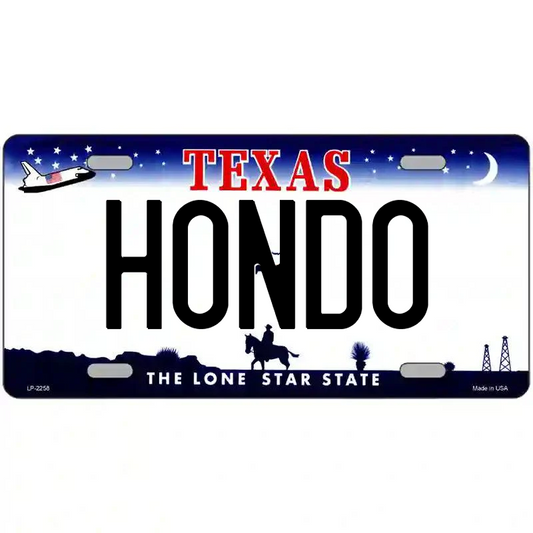 Hondo Texas Metal Sign
