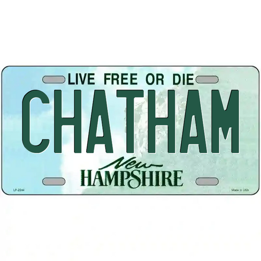 Chatham New Hampshire Metal Sign