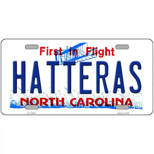 Hatteras North Carolina Metal Sign