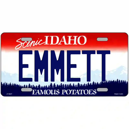 Emmett Idaho Metal Sign