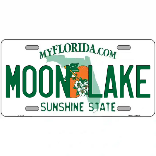 Moon Lake Florida Metal Sign