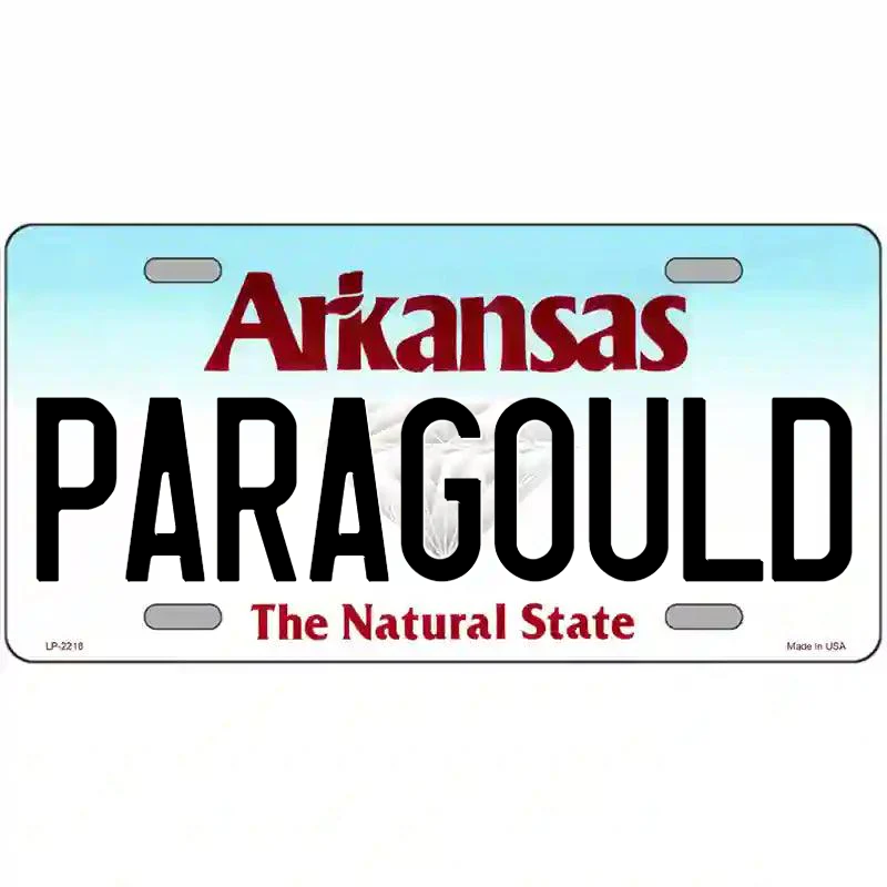 Paragould Arkansas Metal Sign