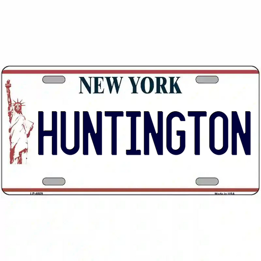 Huntington New York Statue of Liberty Metal Sign