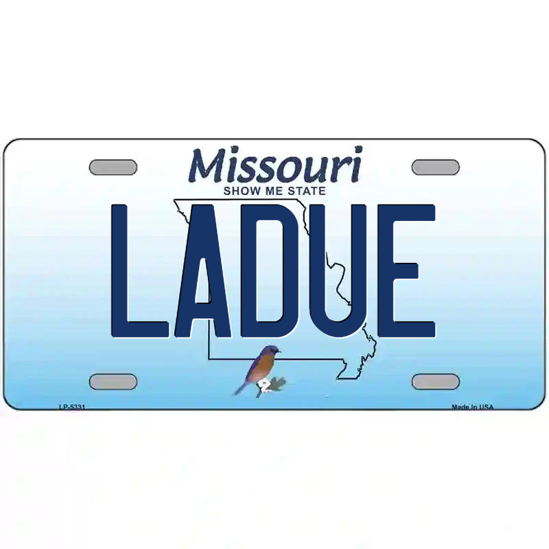 Ladue Missouri Metal Sign