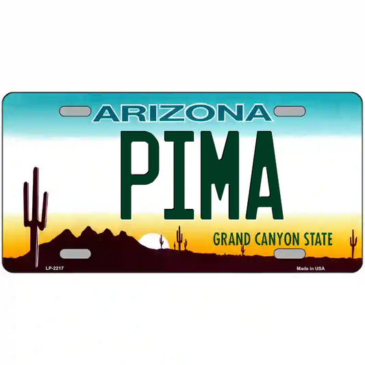 Pima Arizona Metal Sign