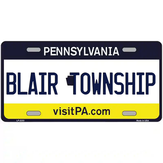 Blair Township Pennsylvania Metal Sign