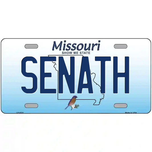 Senath Missouri Metal Sign