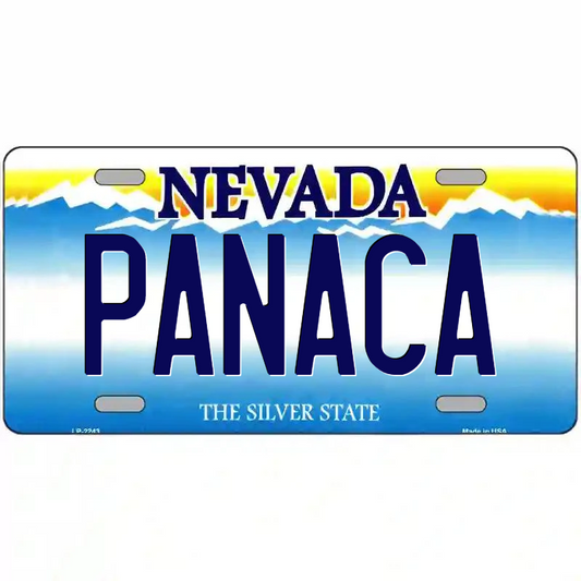 Panaca Nevada Metal Sign