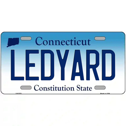 Ledyard Connecticut Metal Sign