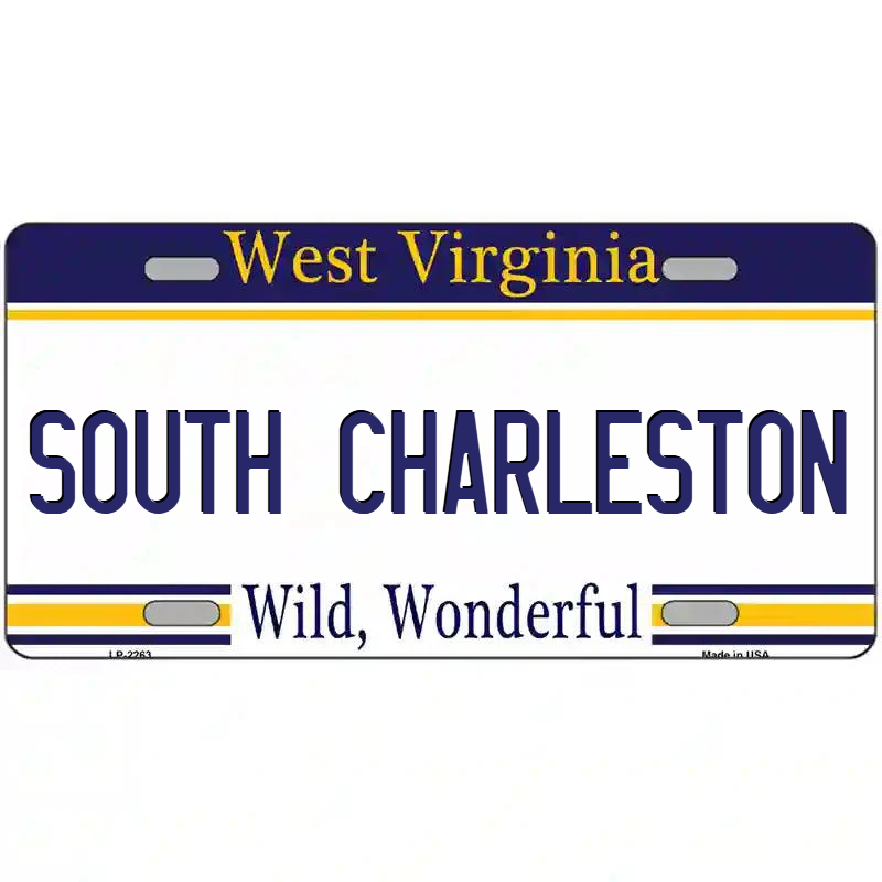 South Charleston West Virginia Metal Sign