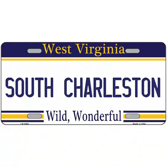 South Charleston West Virginia Metal Sign