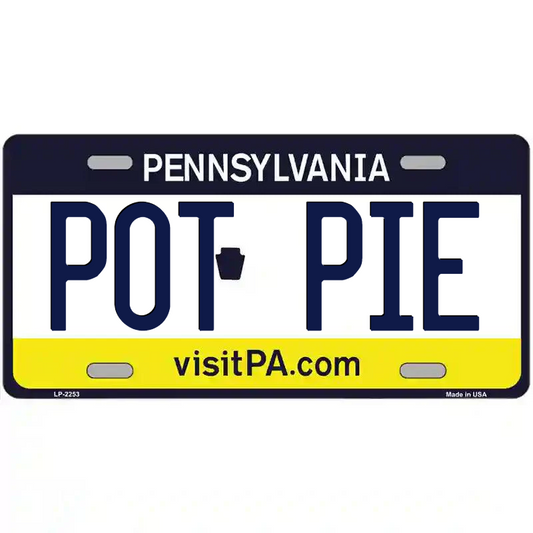 Pot Pie Pennsylvania Metal Sign