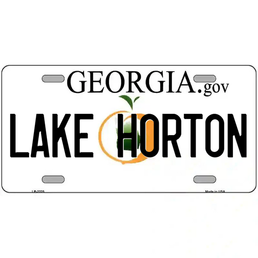 Lake Horton Georgia Metal Sign