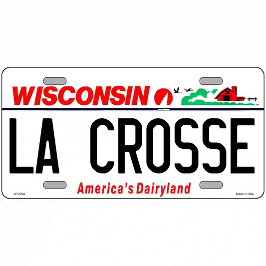 La Crosse Wisconsin Metal Sign
