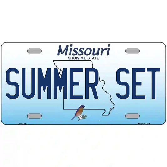Summer Set Misouri Metal Sign