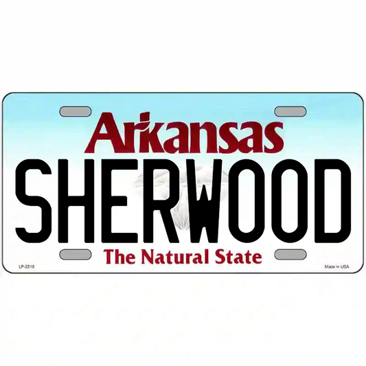 Sherwood Arkansas Metal Sign