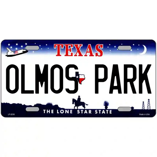 Olmos Park Texas Metal Sign