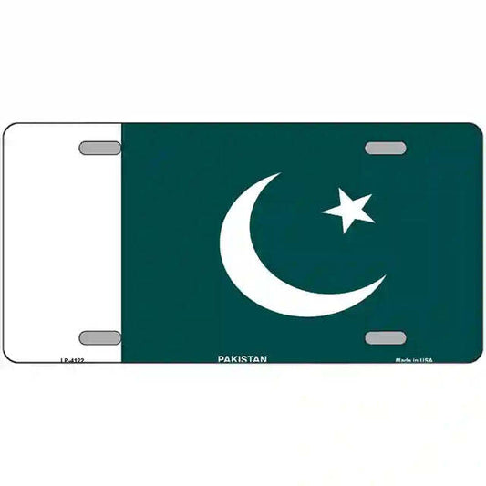 Pakistan Flag Metal Sign
