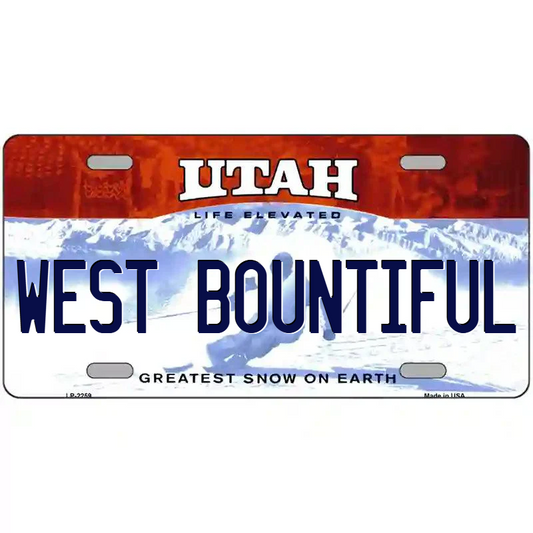 West Bountiful Utah Metal SIgn