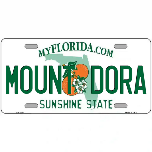 Mount Dora Florida Metal Sign