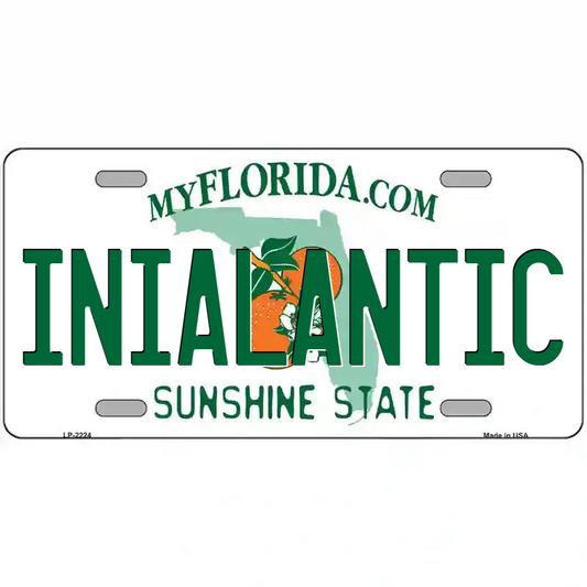Indialantic Florida Metal Sign