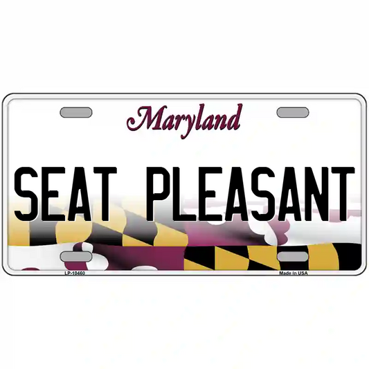 Seat Pleasant Maryland Metal Sign