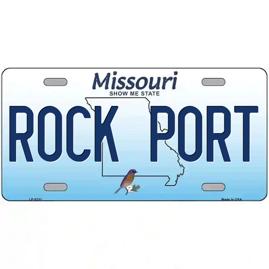 Rock Port Missouri Metal Sign