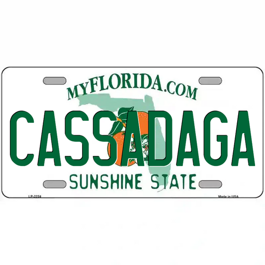 Cassadaga Florida Metal Sign