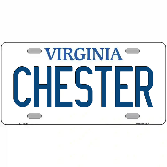 Chester Virginia Metal Sign