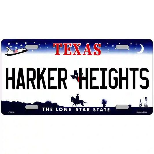 Harker Heights Texas Metal Sign