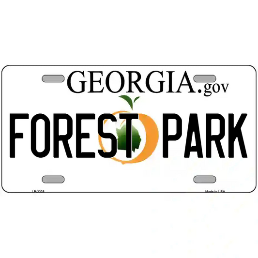 Forest Park Georgia Metal Sign