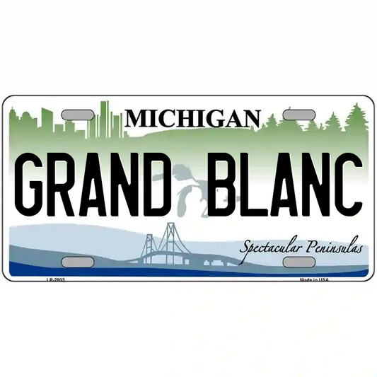 Grand Blanc Michgian Metal Sign