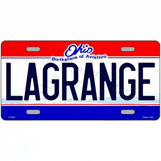 LaGrange Ohio Metal Sign