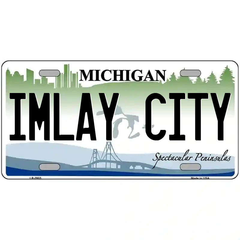 Imlay City Michigan Metal Sign
