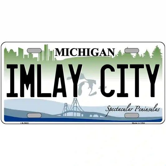 Imlay City Michigan Metal Sign