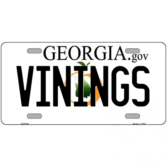 Vinings Geogia Metal Sign