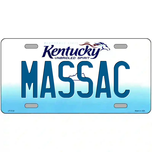 Massac Kentucky Metal Sign