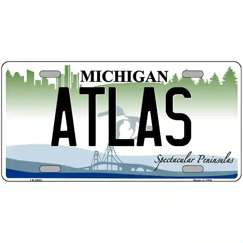 Atlas Michigan Sign