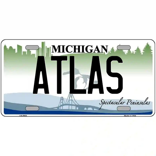 Atlas Michigan Sign