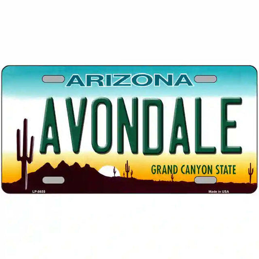 Avondale Arizona Metal Sign