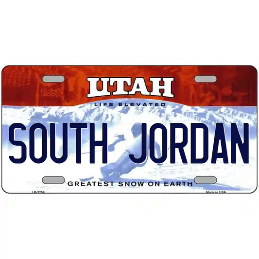 South Jordan Utah Metal Sign
